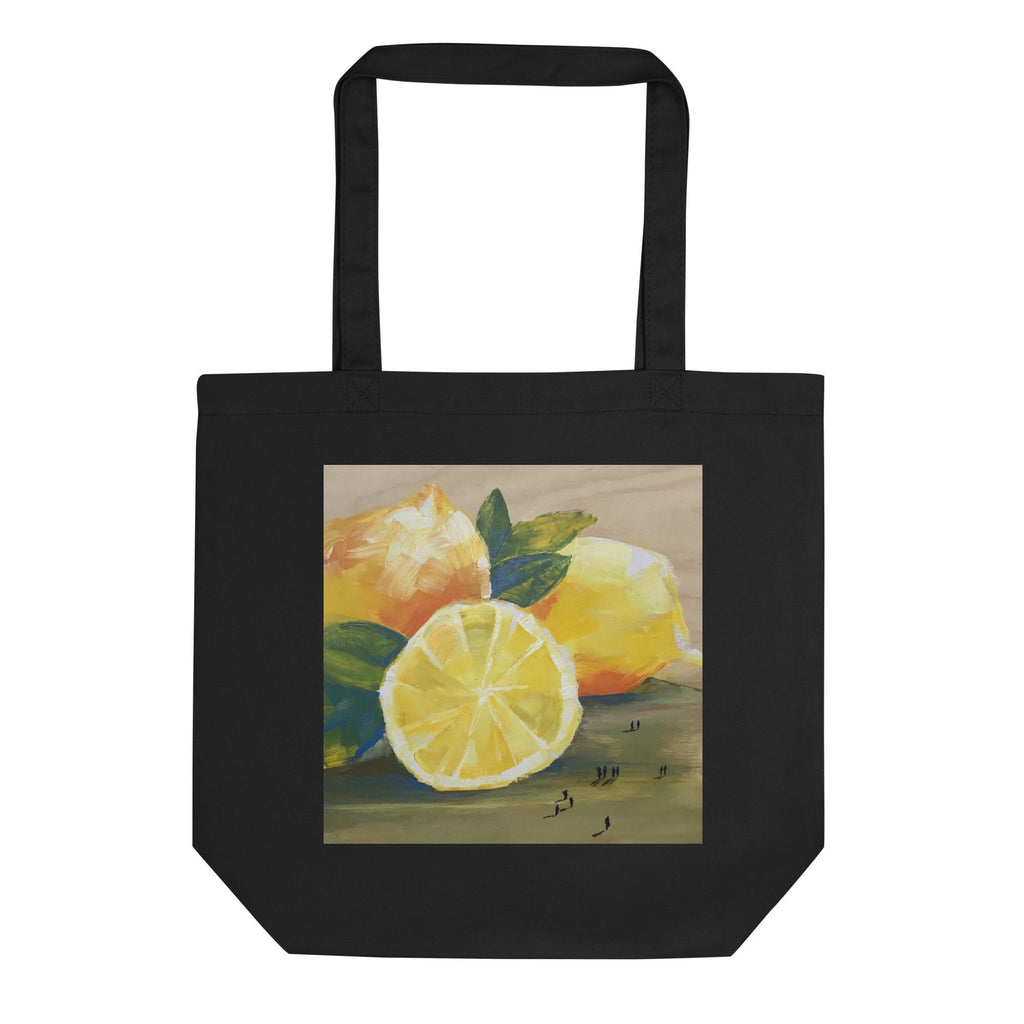 Lemons! Eco Tote Bag, Black